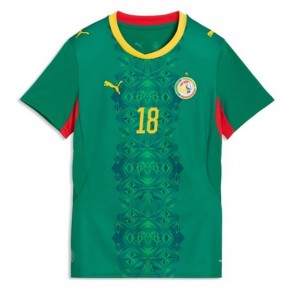 Senegal Ismaila Sarr #18 Udebanetrøje Dame VM 2026 Kortærmet